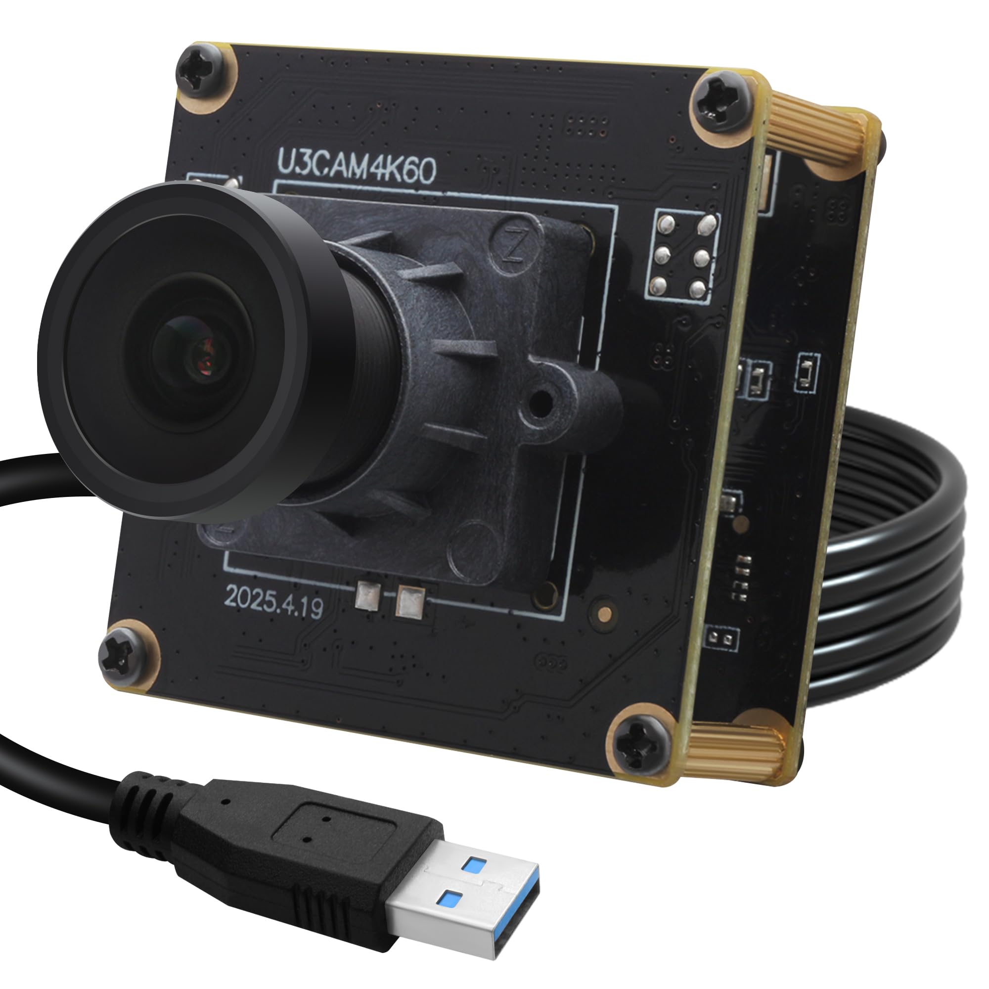 SVPRO USB 3.0 Camera Module 4K 60fps Webcam Board with IMX678 Sensor, 120° Wide-Angle UVC Computer Camera, Plug & Play for Lightburn & 3D Printers, Compatible with Windows/Linux/macOS/Android-image-41