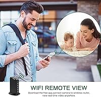 Vista 4 de WiFi Security Camera, Hidden Spy Camera Charger, 1080P Hidden Camera Nanny Cam with Loop Working for Indoor Surveillance up to 128GB SD Card