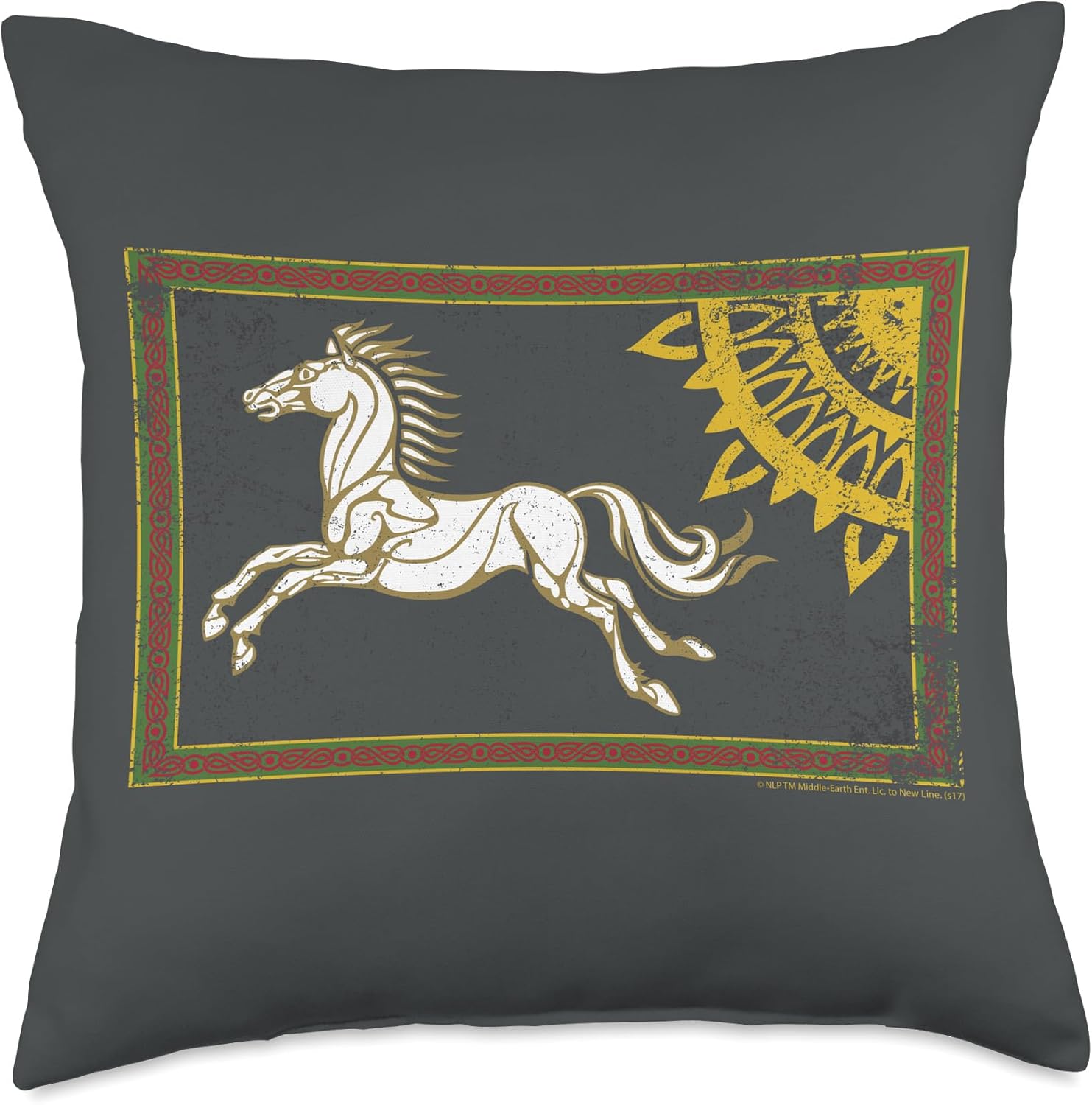 The Lord of the Rings Rohan Banner Throw Pillow