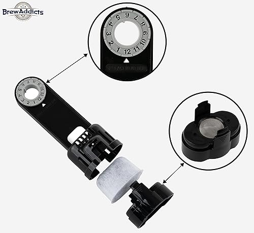 Miniatura 3 de Kit de inicio de filtro de agua de repuesto para Keurig 1.0, 6 cápsulas y 1 soporte de filtro, kit de cartuchos de filtro de agua para cafeteras