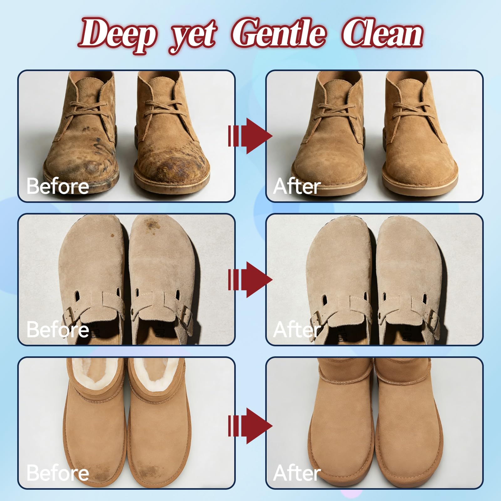 Limpiador Zapatillas, Limpiador Zapatos Ante, 200ml Suedes Cleaner para Zapatillas Nobuk Botas, Limpiador Zapatillas Blancas Con Cepillo y Toalla, Elimina Suciedad Manchas y Marcas de Agua