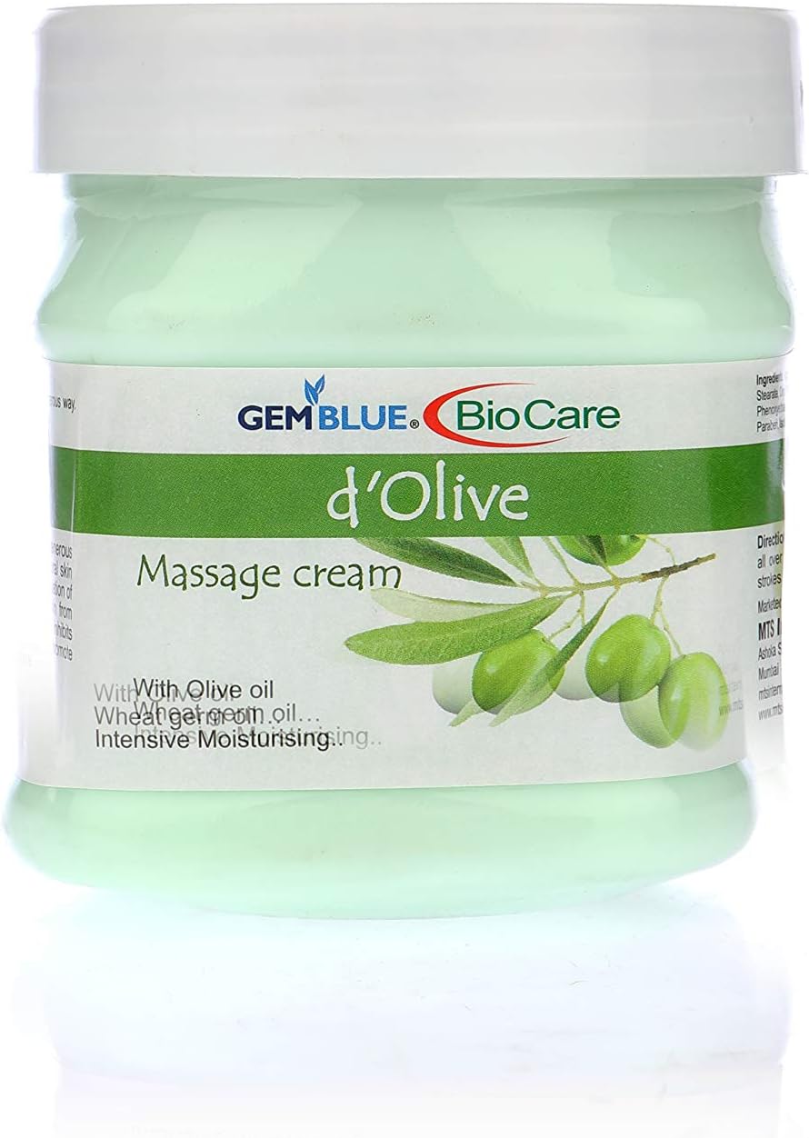 GEMBLUE BIOCARE D'olive Massage Cream 500ml