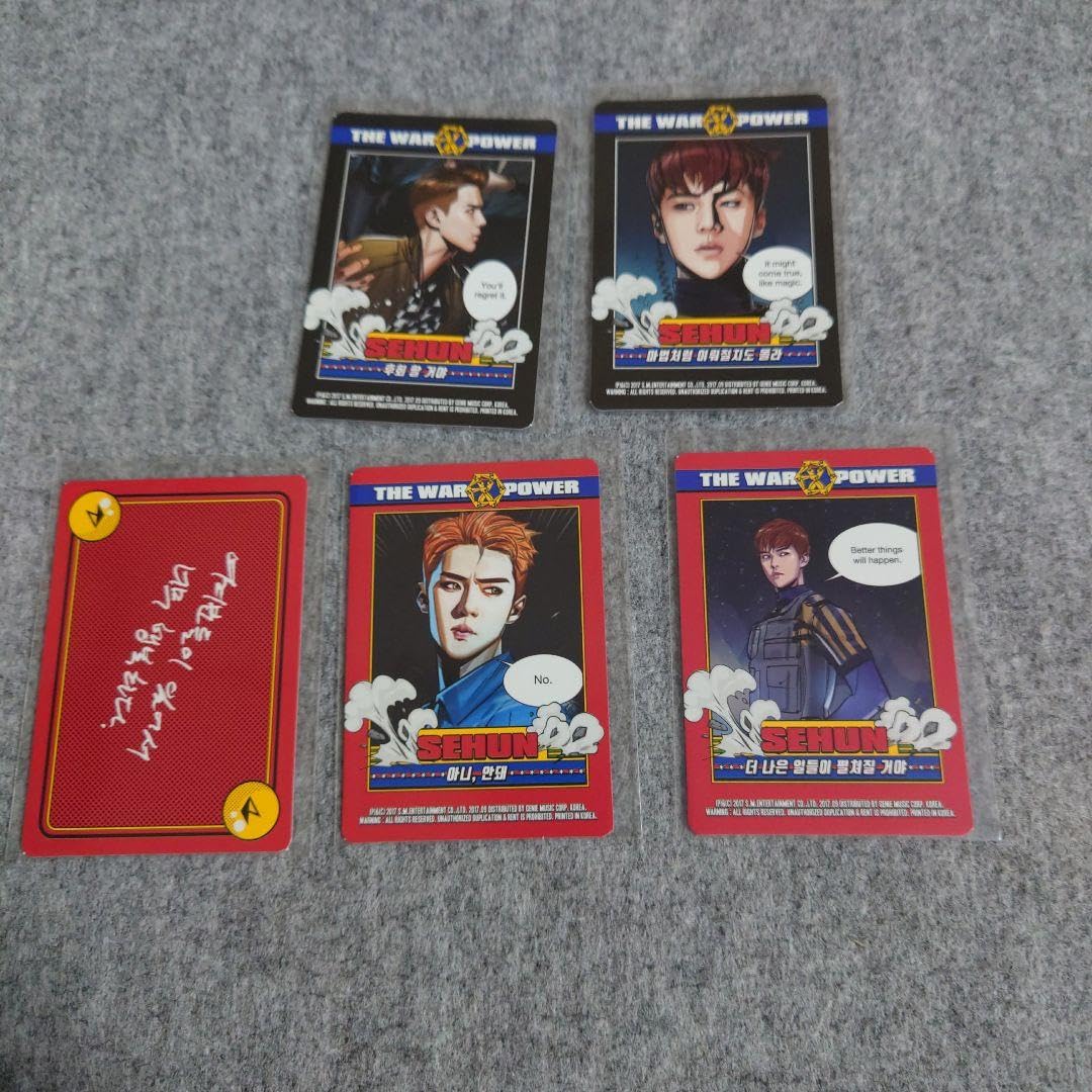 Amazon.co.jp: 92 EXO セフン POWER SOLUTION カード トレカ : おもちゃ