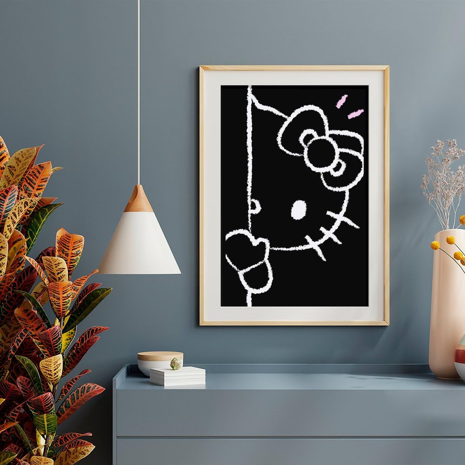 Amazon.co.jp: ハローキティ ポスター 絵画 インテリア 壁紙用 壁紙