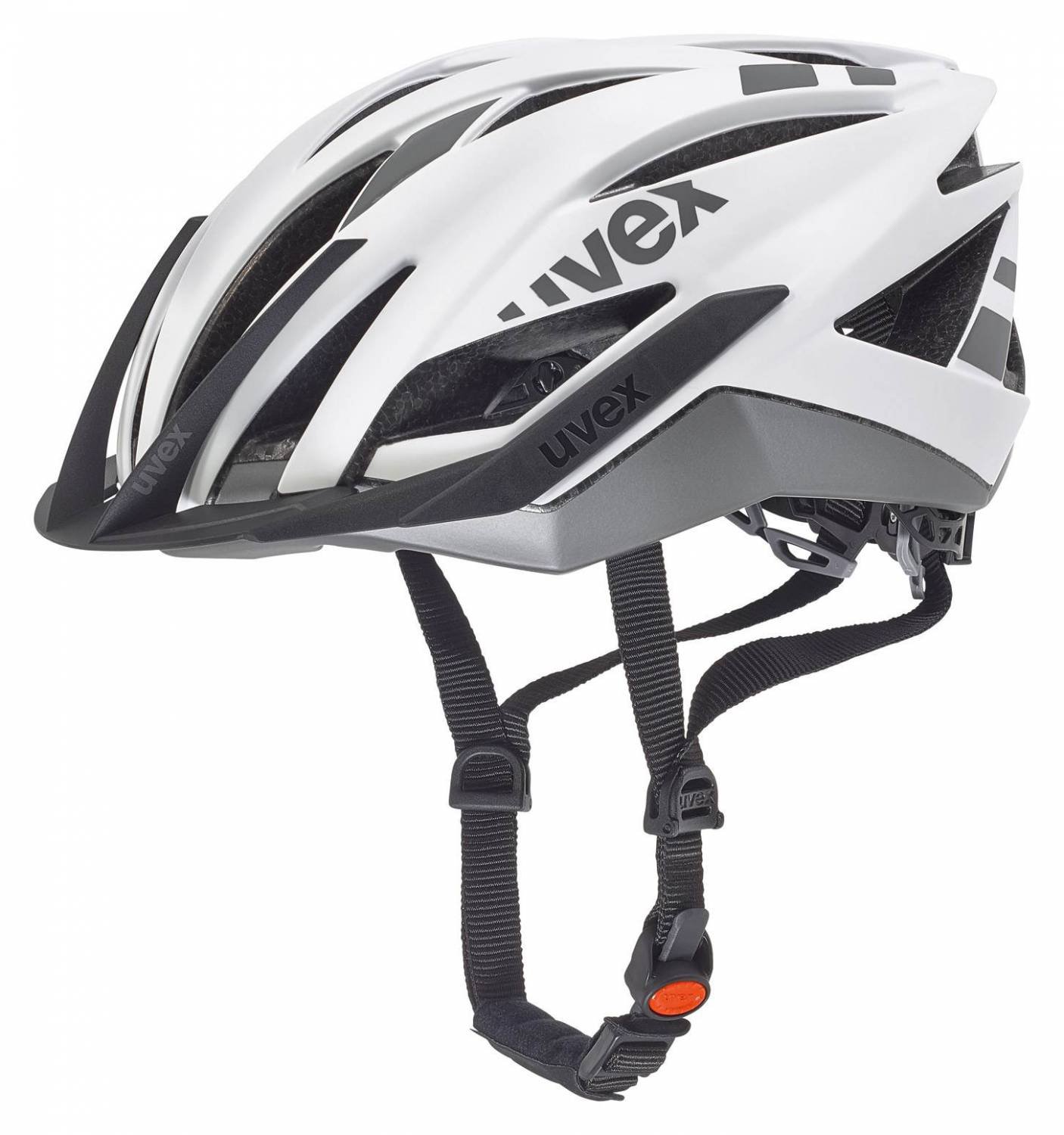 Uvex Casco ciclismo Ultra Snc, Unisex, Fahrradhelm Ultra Snc, Bianco-argento opaco, 52-56