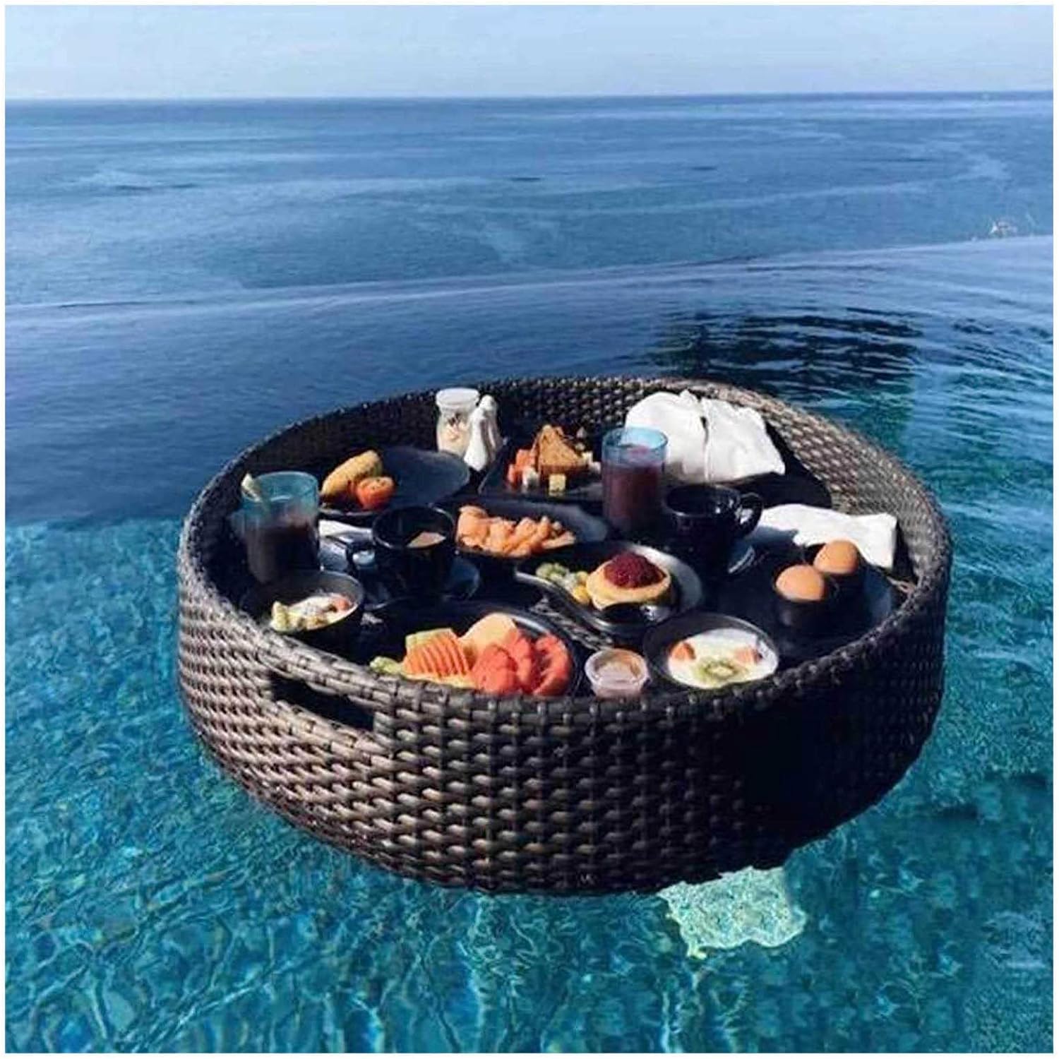 Floating Serving Tray,Round Swimming Pool Floats For Adults, For Pools