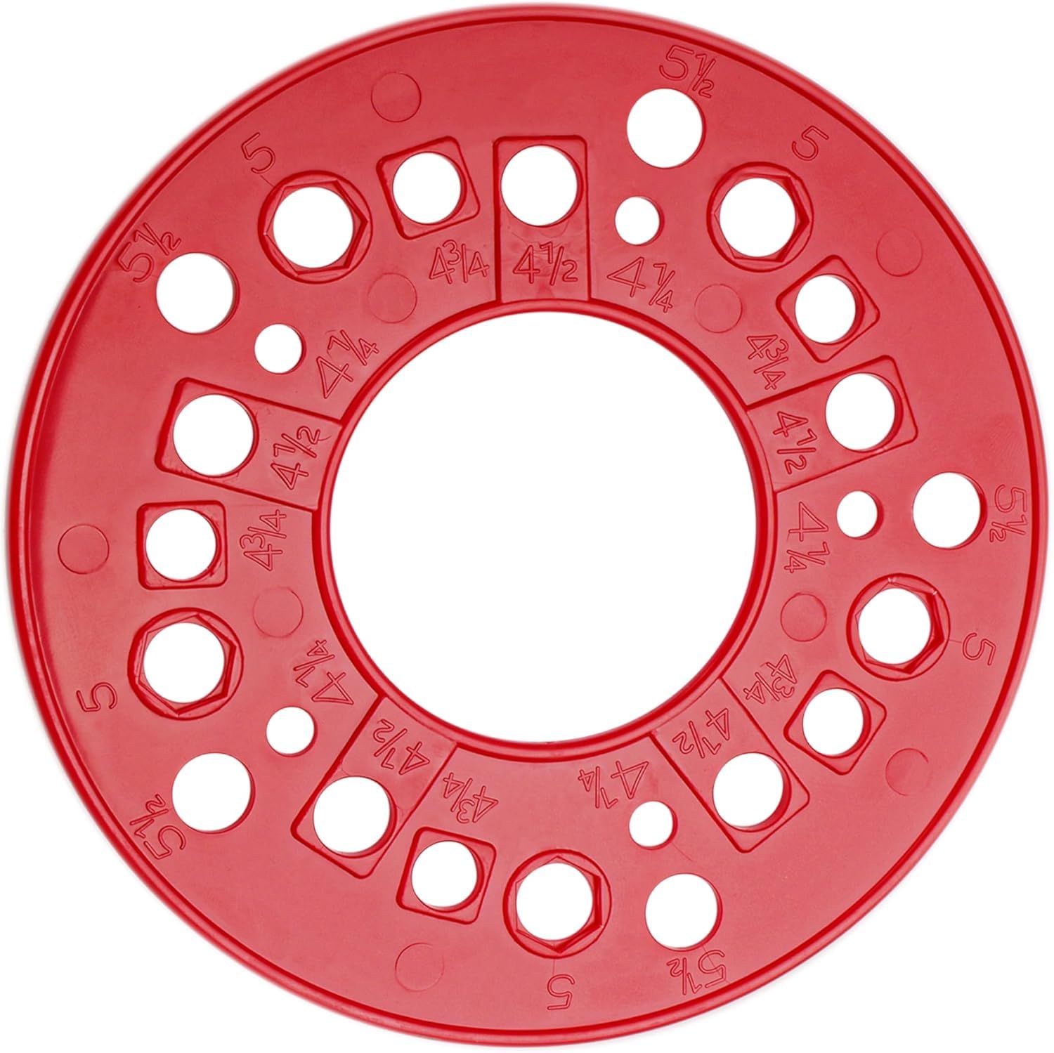 Wheel Bolt Pattern Tool - 4/5/6/8 Hole -6
