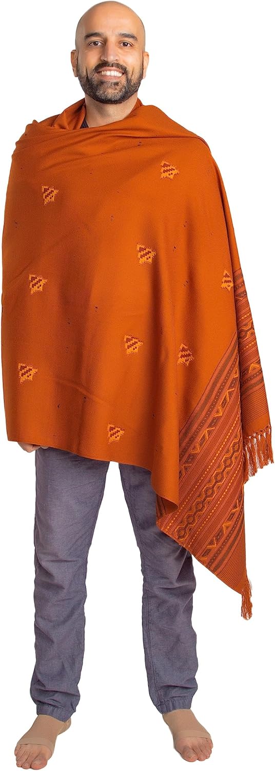 Om Shanti Crafts Meditation Shawl or Blanket,...
