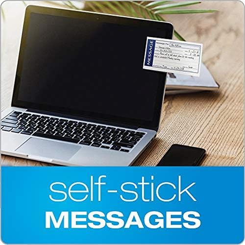 Miniatura 2 de Adams Write N Stick bloc para mensajes telefónicos blanco WhiteCanary