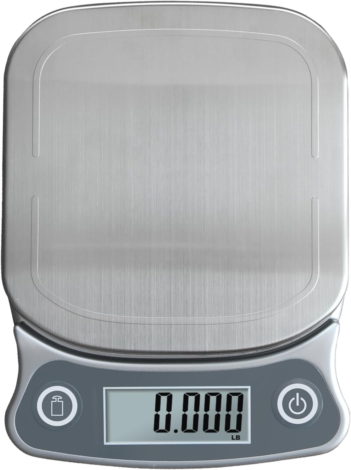 Eat Smart ESKS-10 Precision Elite Digital Kitchen Scale - 15 lb. Capacity, UltraBright Display and Stainless Steel Platform