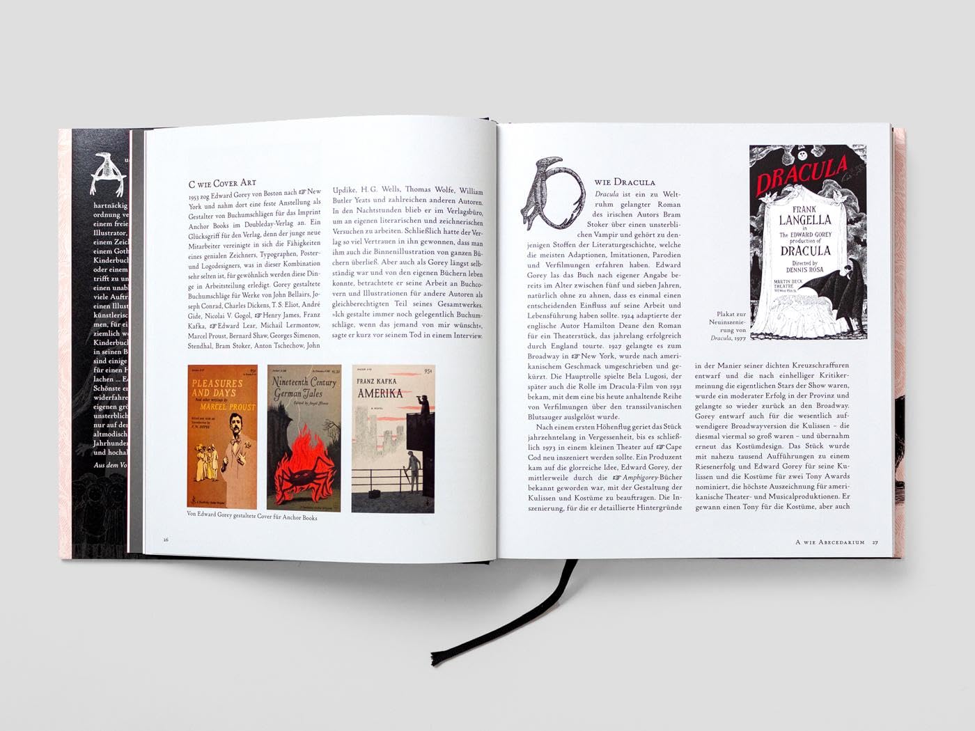 Edward Gorey – Großmeister des Kuriosen: Vorgestellt von Walter Moers | Limitierte Edition: mit Original-Edward-Gorey-Fälschung von Walter Moers als ... (Sonderbände der Anderen Bibliothek, Band 2)