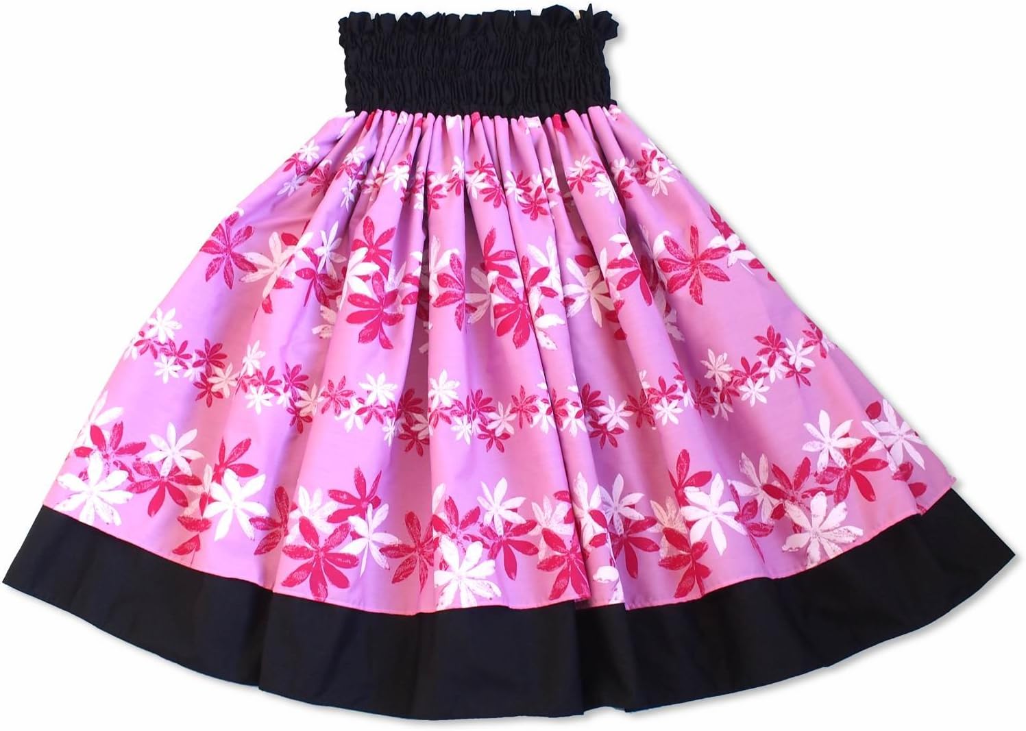 Hula Jam Women's Shower Hawaiian Pa'u Hula Skirt One Size Pink