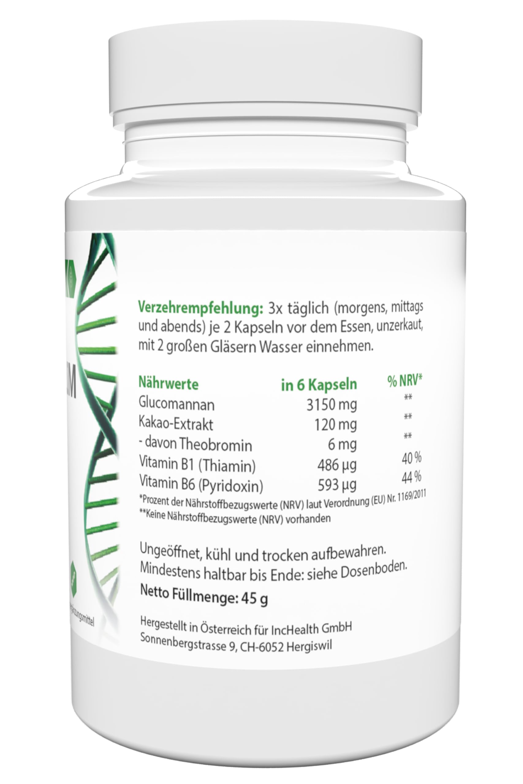 Reduslim 180 capsules (3x 60 capsules) - paquet de 3
