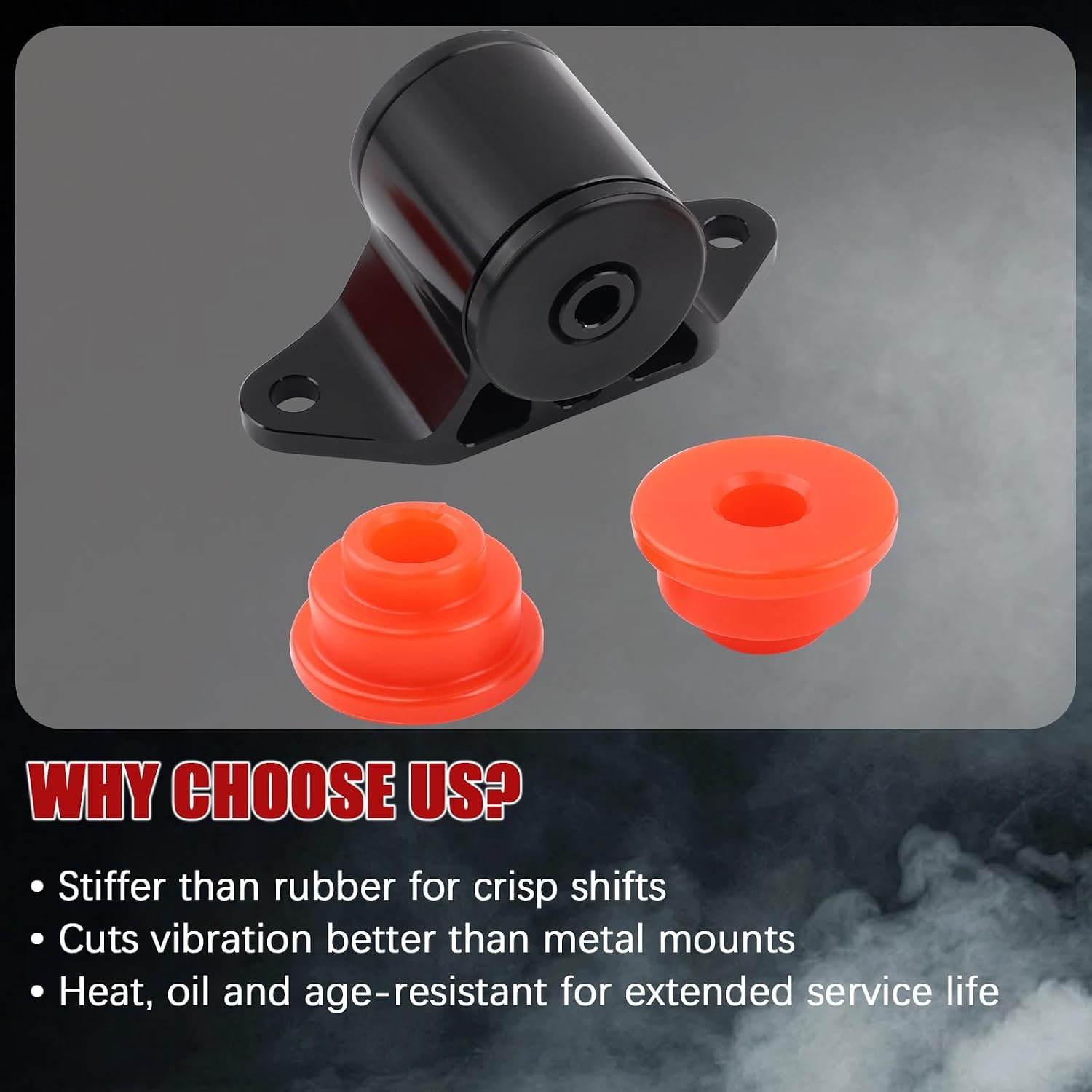 Transmision Mount Fit for 2003-2009 Nissan 350z/ G35 Z33, Polyurethane OE 11320-CD000,11320-RRZ30