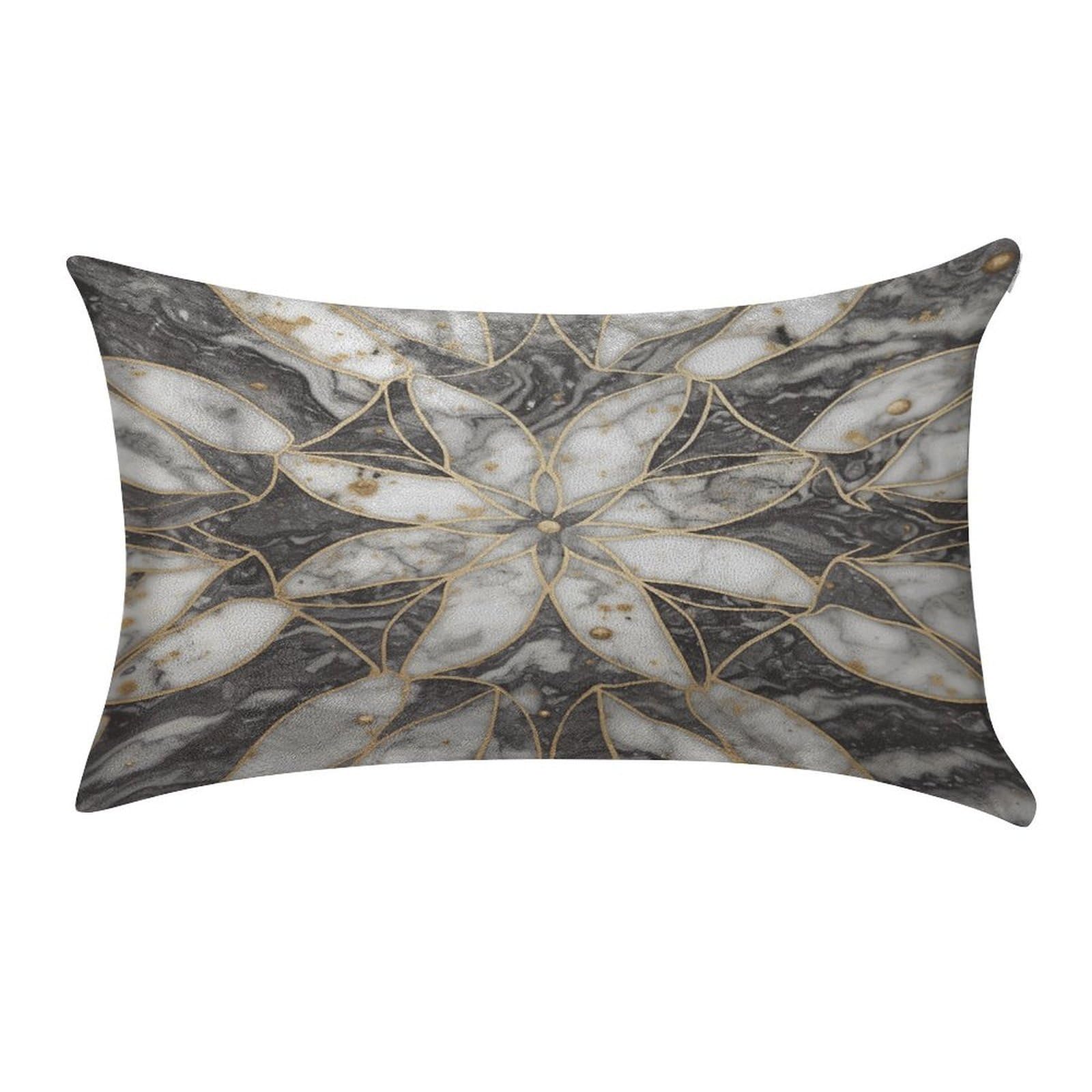 Fekiloot Style Oriental Marble Stone Pillow Covers Home Decor Pillow Cases