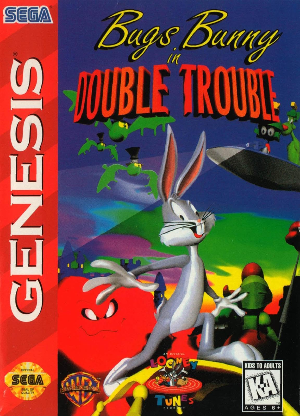 Bugs Bunny in Double Trouble (Renewed) - Sega Genesis - Very Good - Used Game