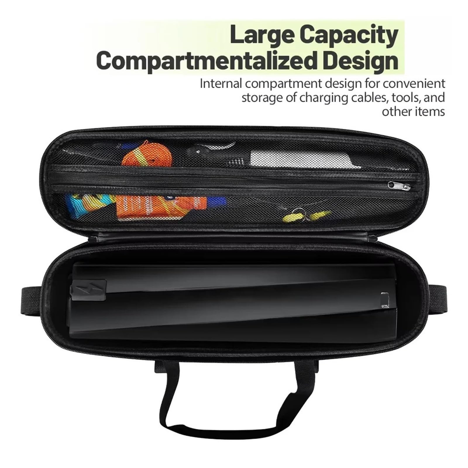 Borsa portaoggetti for batteria da mountain bike da 10 litri. Borsa da ciclismo impermeabile for bici elettrica