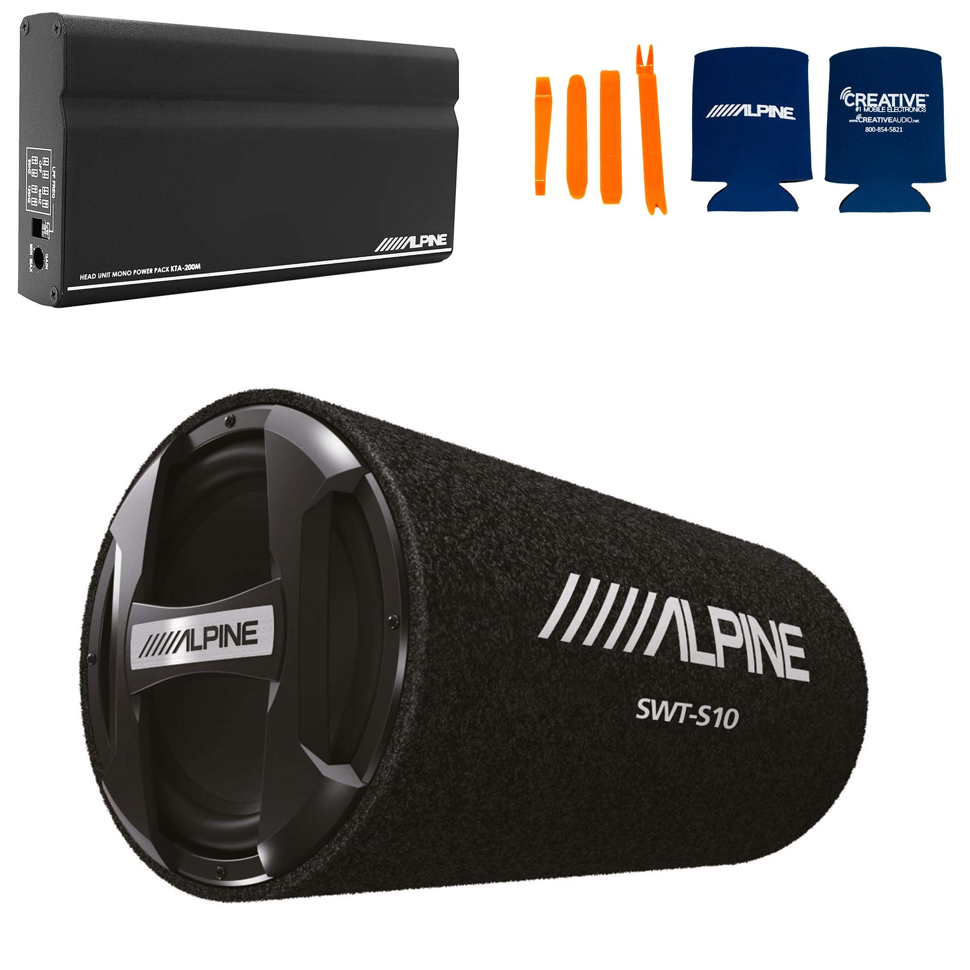 ALPINE S10 サブウーファー Amazon.co.jp: Alpine SWT-S10 1200w 10インチ バスチューブ