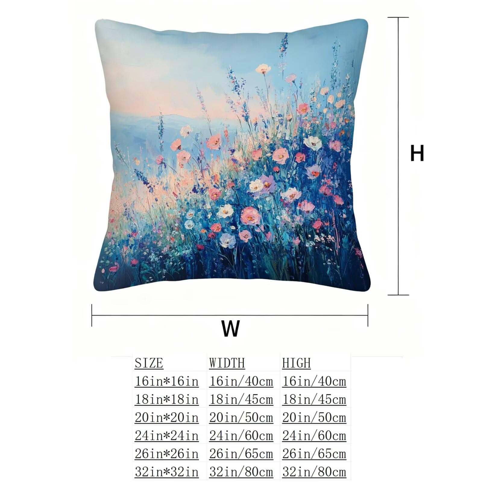 Azul Funda Cojin 60x60 Rosa Funda Almohada 60x60 Cojines Sofa Súper Suave Fundas Cojines Decorativos Fundas Almohadas 4 Piezas Almohada Cervicales y Cuello, para Hogar Cama Salon Decoracion E - 823