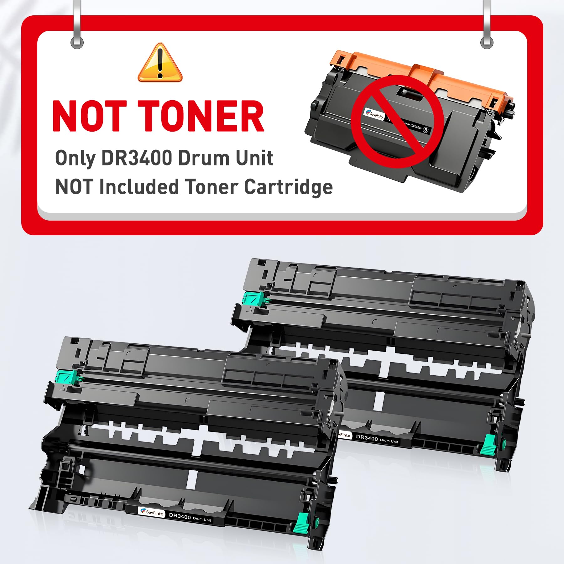 DR3400 Drum Compatibile per Brother DR-3400 Unità tamburo nero per Brother DCP-L5500DN HL-L5000D HL-L5100DN HL-L5100DNT HL-L5100DNTT HL-L5200DW HL-L6400DW MFC-L5700DN MFC-L5750DW MFC-L6800DW