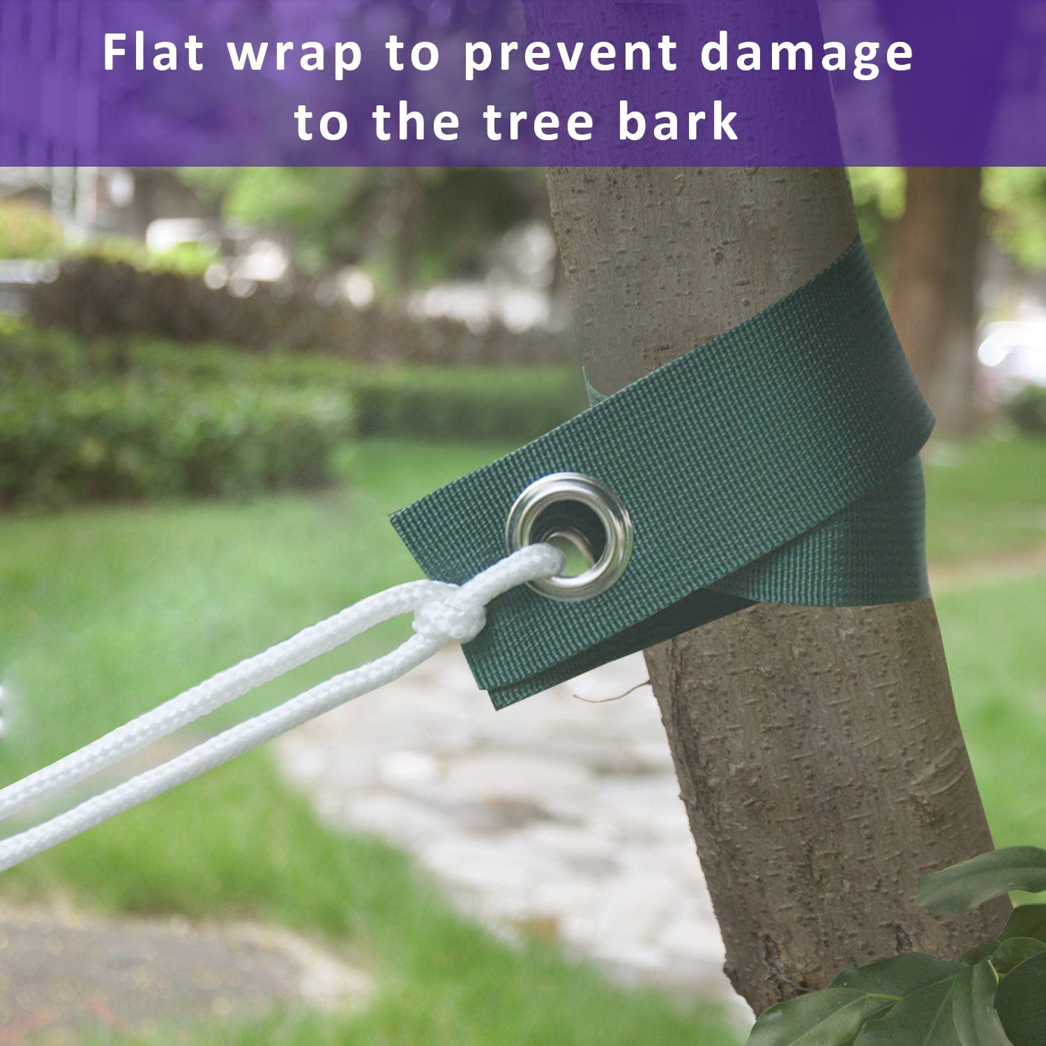 Heavy Duty Steel Tree Stake Kit, Tree Support Kit For