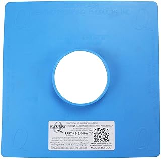 Quickflash Electrical 3/0 Box Flashing Panel E-3/O B - A 7/8