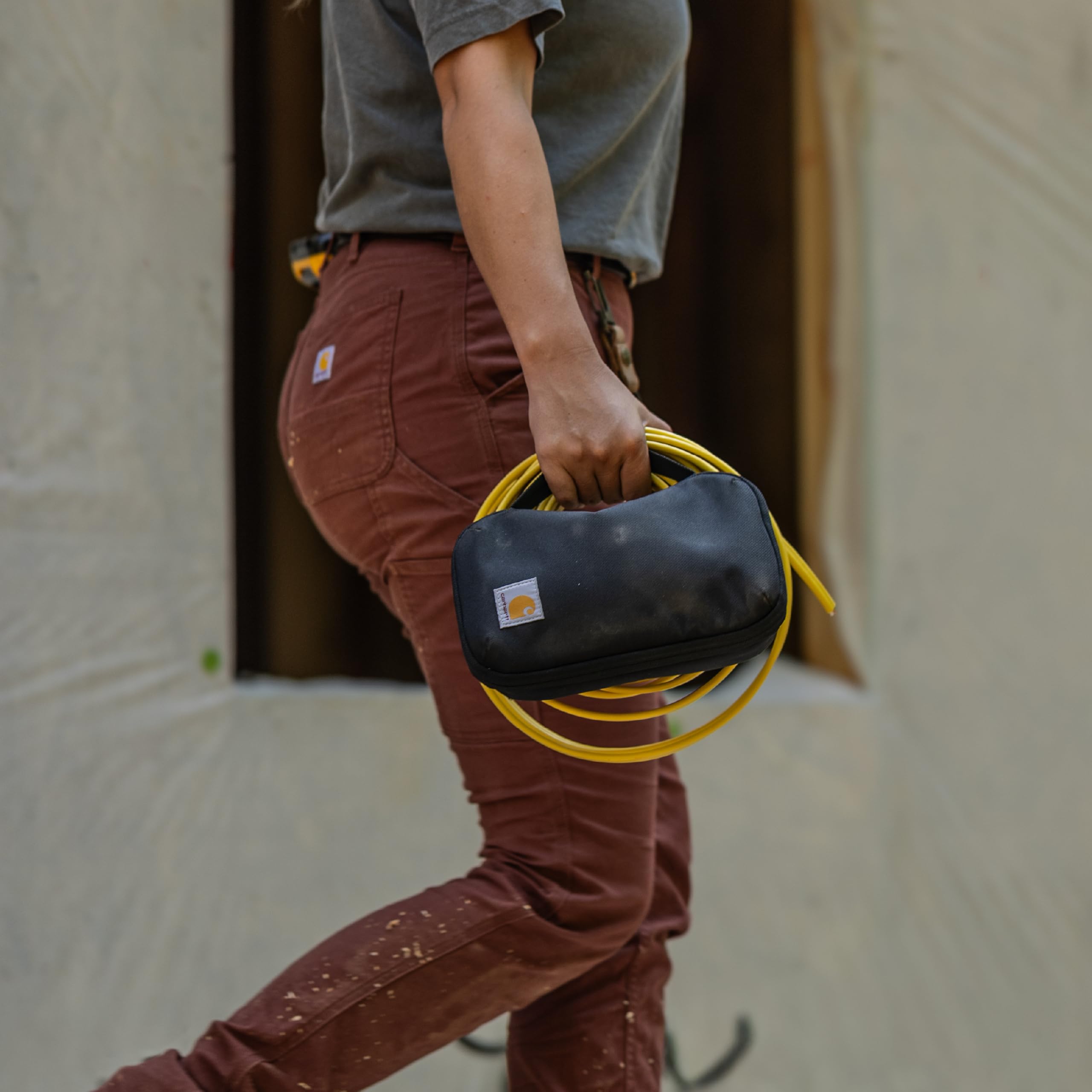 Carhartt 600-Denier Tool Organizer, Durable Water-Resistant, Soft