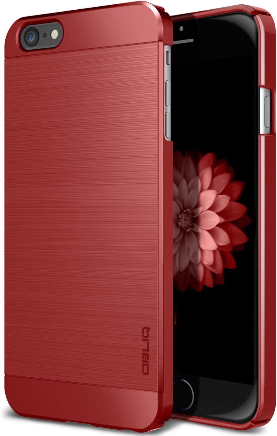 iPhone 6S Plus Case, OBLIQ [Slim Meta] [Metallic Red] Premium Slim Fit Thin Armor All-Around Shock Resistant Polycarbonate Metallic Case for Apple iPhone 6S Plus (2015) & iPhone 6 Plus (2014)
