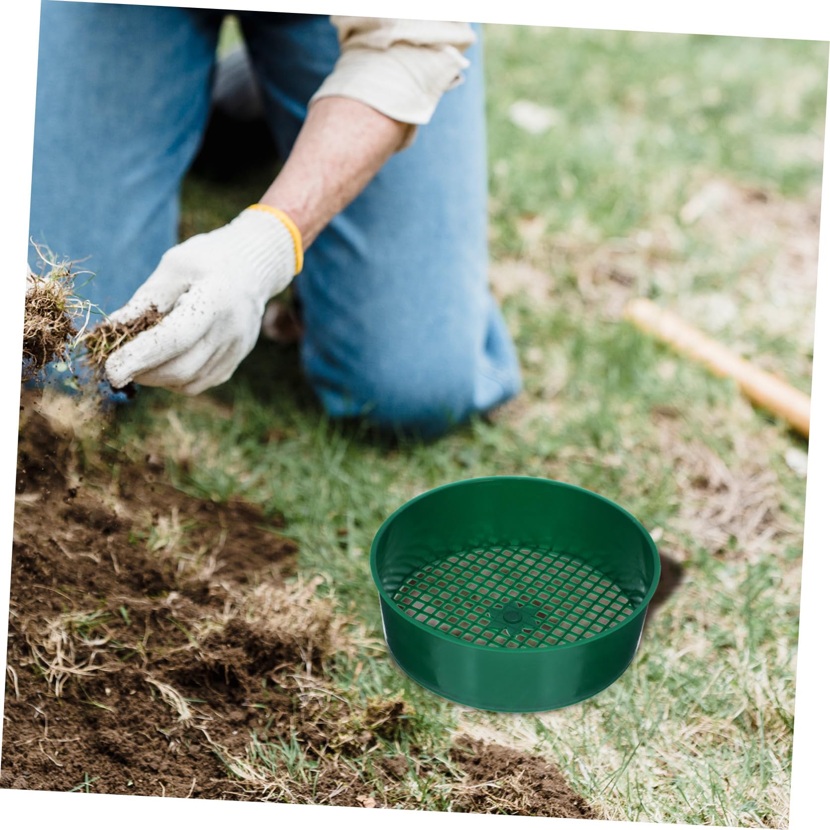 UPKOCH 4 Sätze Garten Sieb Teilig Handliches Erdsieb Material Leicht Und Langlebig Zum Trennen Von Erde Und Für Und Landschaftsbauer 4 Stück * 4