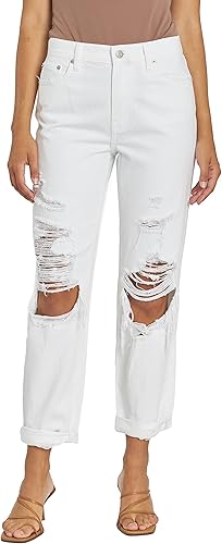 Pistola Denim Presley - Jeans de talle alto para mujer