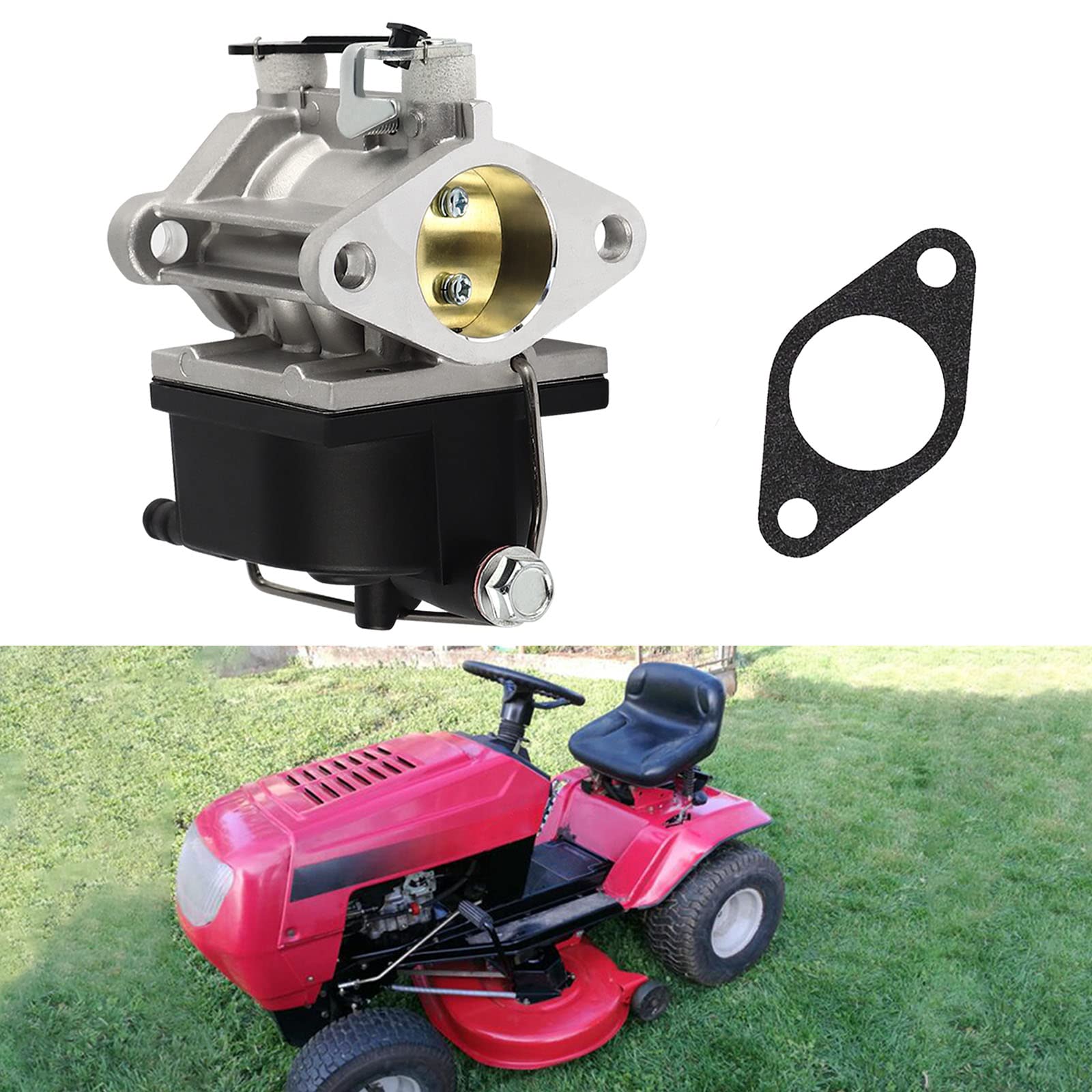 Wai Danie 640065A Carburador Compatible con Tecumseh MTD Stens Tractor Rotativo Motor de Patio Recambio 520-952 13153 640065 640065A OV358EA OHV130 OHV125