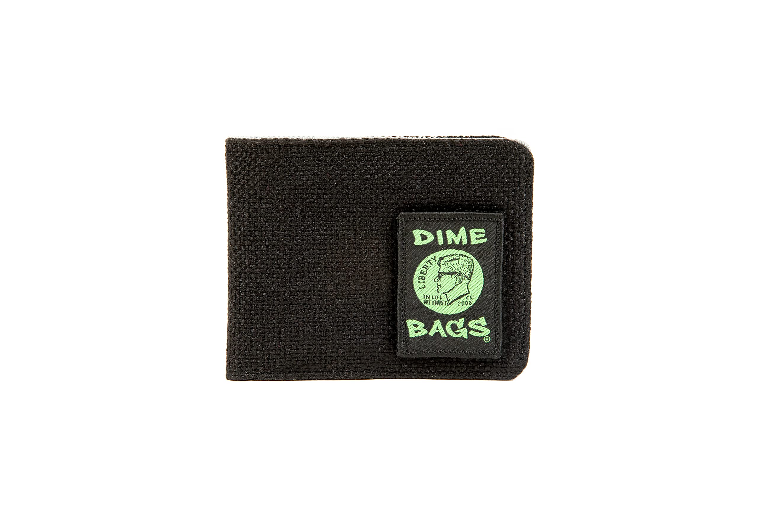 Dime Bags Bi-Fold Hempster Wallet - Classic, Slim Bifold Design w/RFID Protection