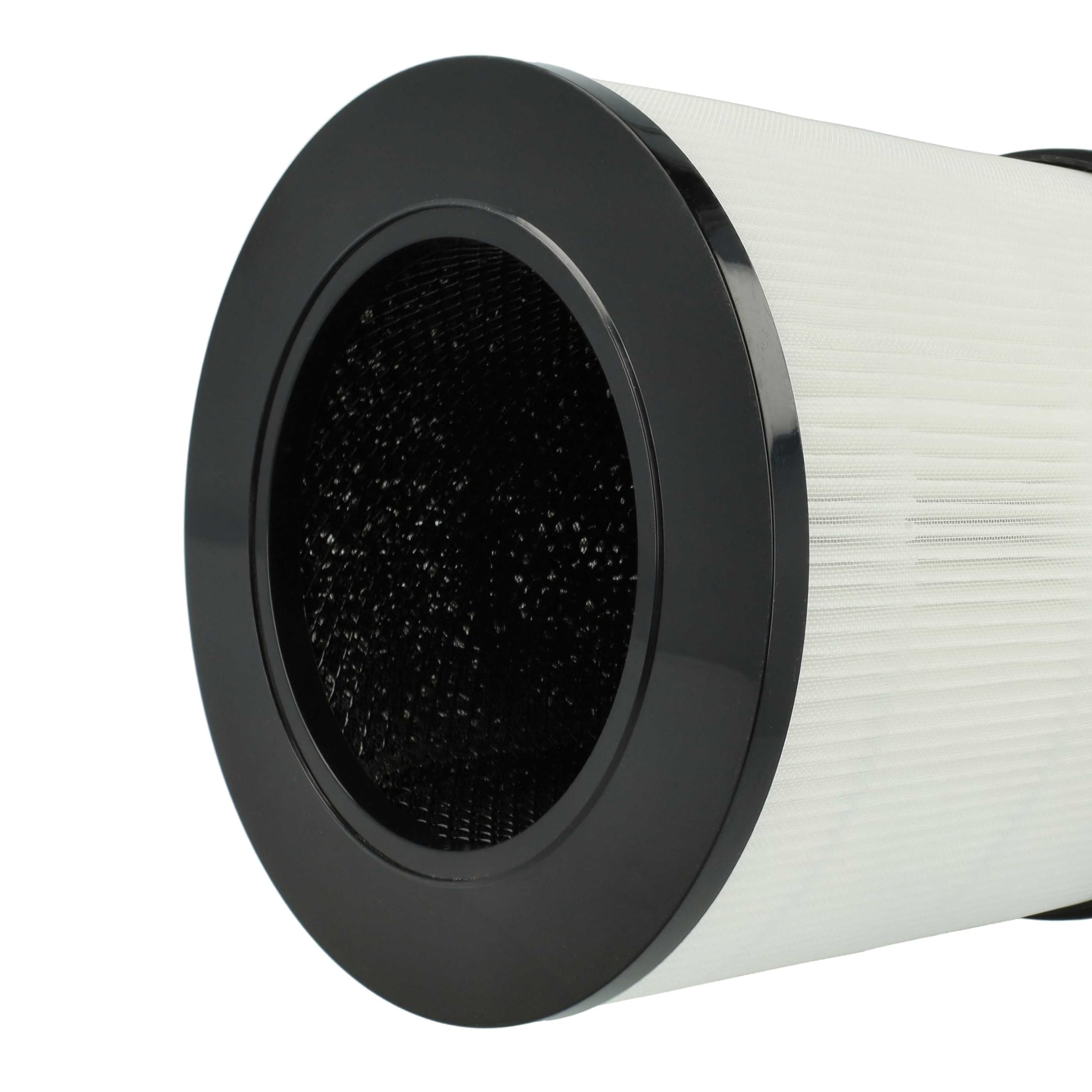 vhbw filtro aria compatibile con Xiaomi Smart Air Purifier 4 Compact purificatore d'aria - filtro combinato prefiltro + HEPA + carbone attivo