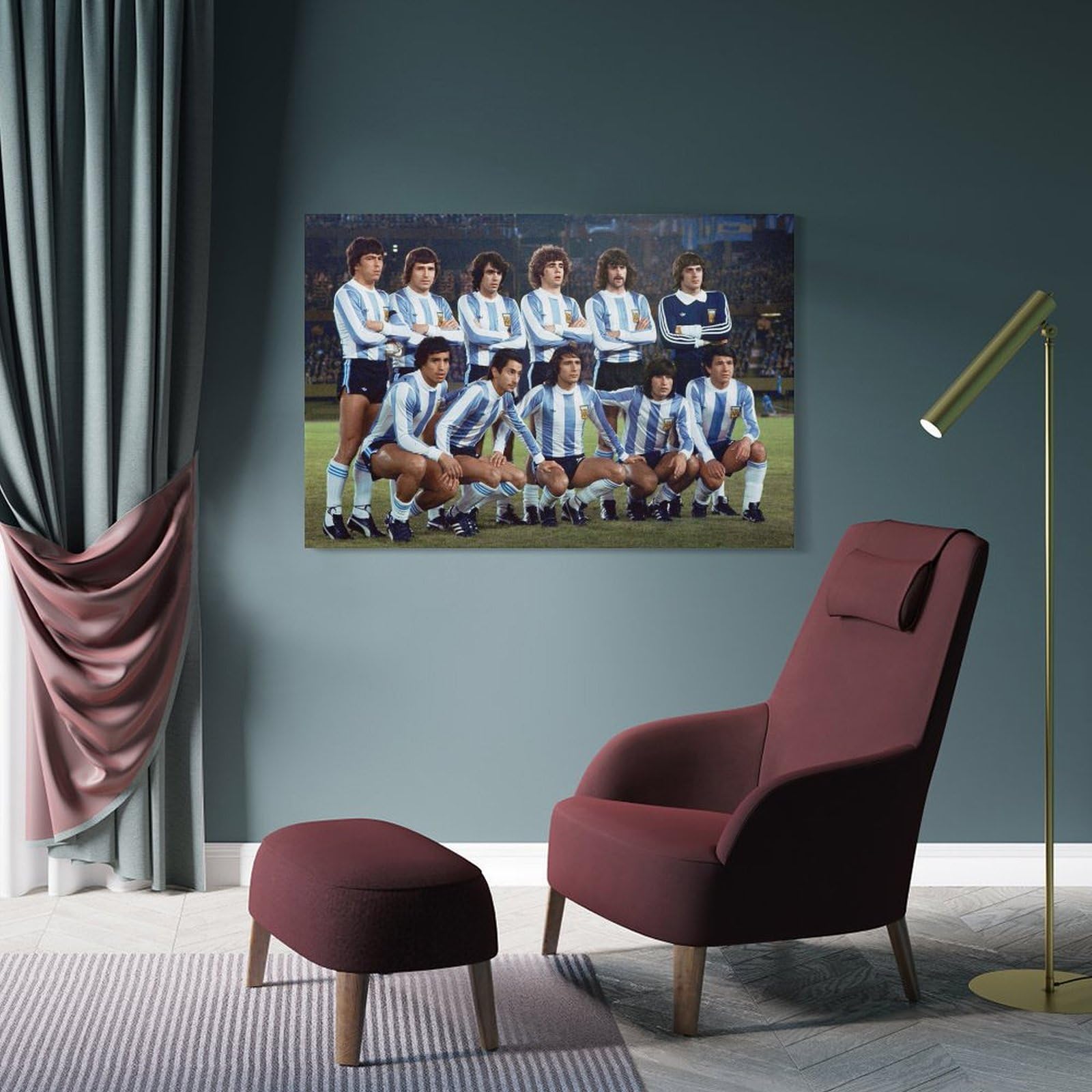 FOOTBALL ONZE 1994 POSTER EQUIPE FRANCE ESPOIRS ZIDANE MAKELELE THURAM