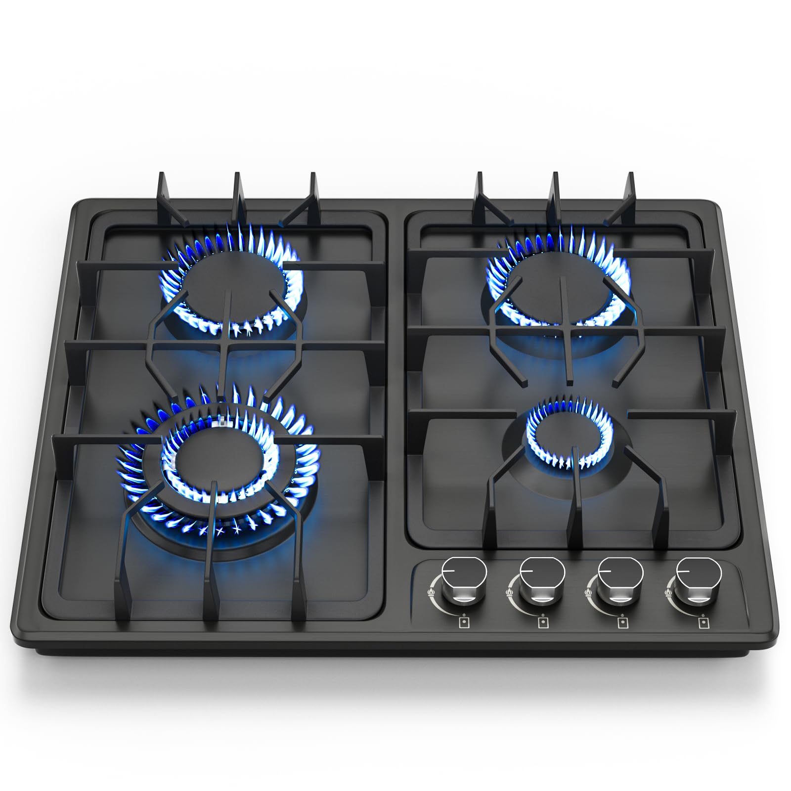 FVBADE 24inch 4 Burners Gas Cooktop