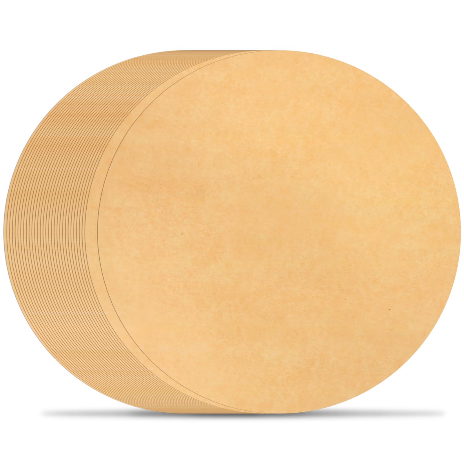Papier parchemin de cuisson 20,3 cm anti-adhésif pour moule à gâteau et presse à tortilla