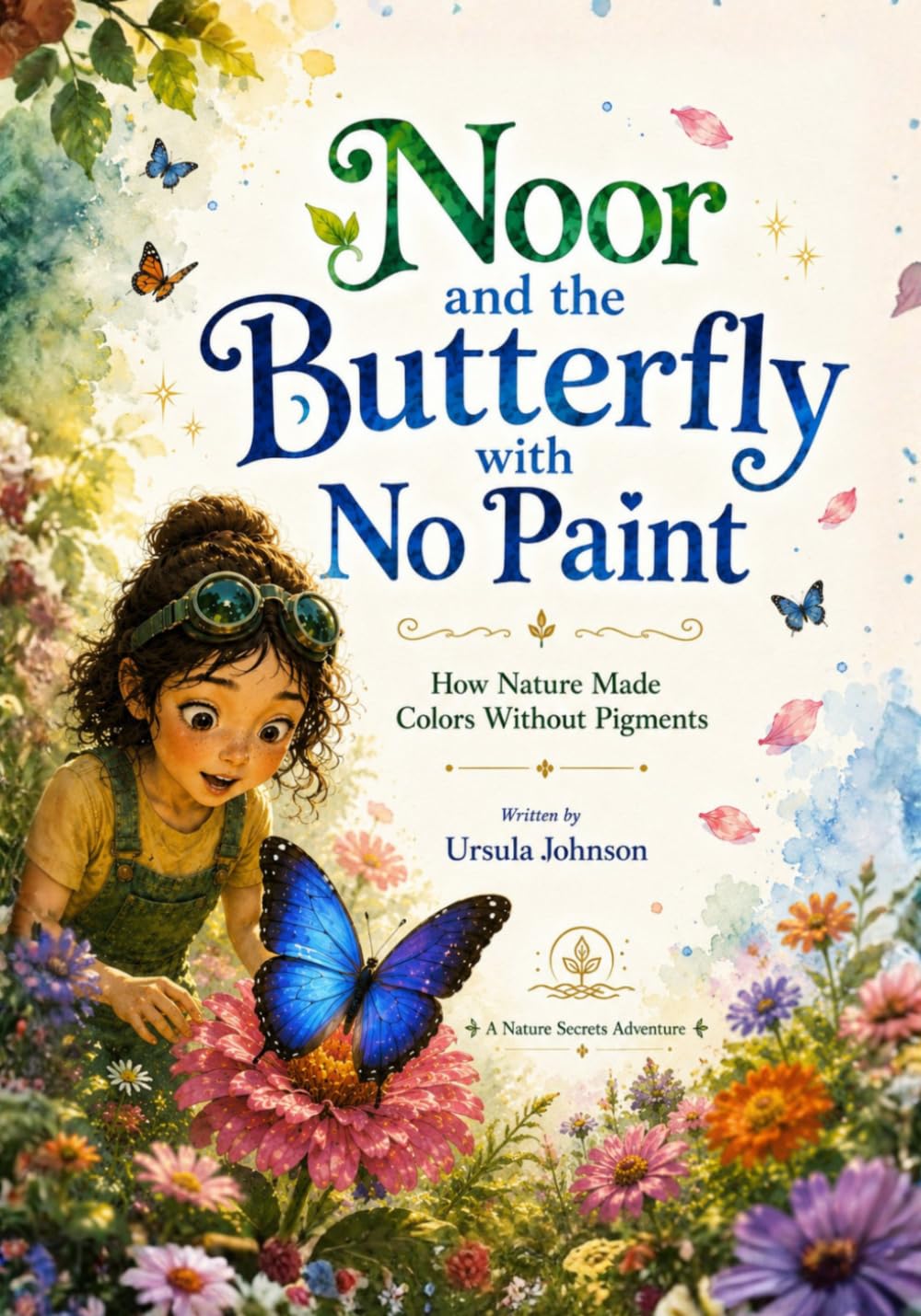Noor and the Butterfly with No Paint: 1 (Nature’s Secret Adventures)