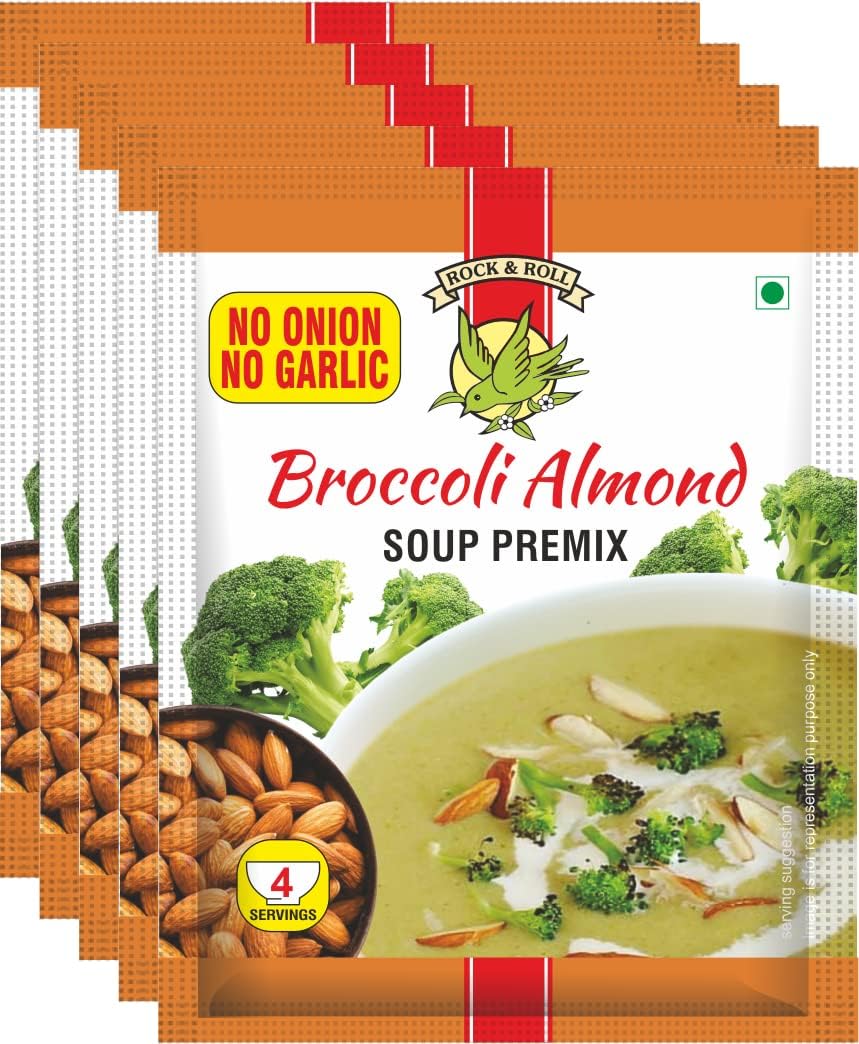 JAIN BROCCOLI ALMOND SOUP PREMIX (PACK OF 5)