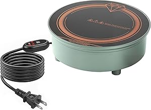 700W Portable Induction Cooktop with Wired Control