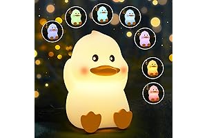 Duck Night Light Silicone: The Perfect Companion for Your Little One