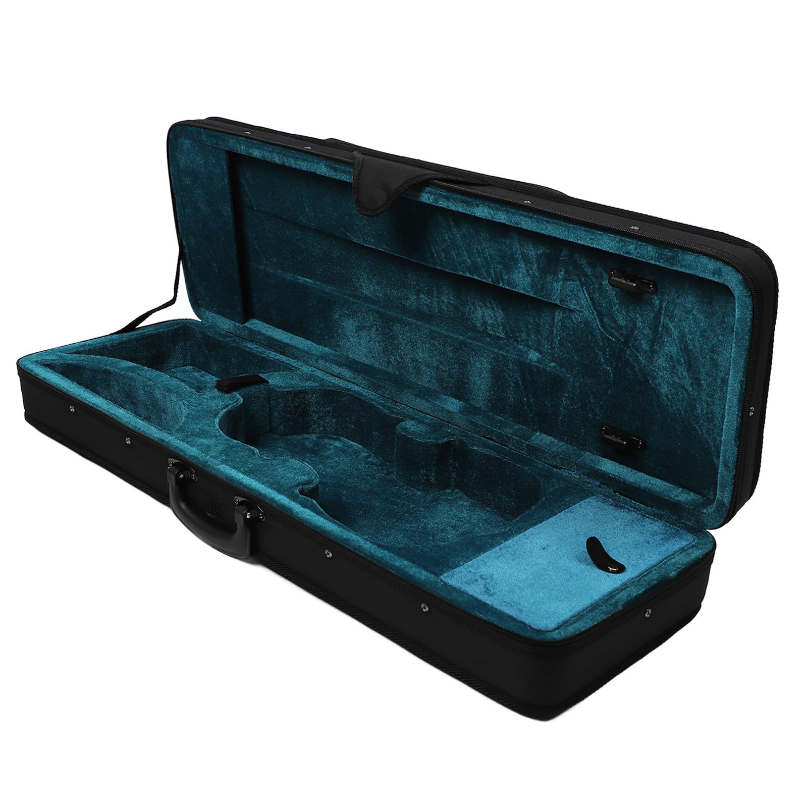 Rengue Estuche Ligero para Violín, Estuche Compacto de Espuma Oxford con Asa para Accesorios para Lazos de Violín 4/4, Almacenamiento de Viaje