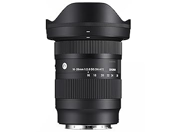 Sigma 16-28mm f/2.8 DG DN Contemporary Lens for Sony E Mount Full Frame Mirror Less Cameras (Black)