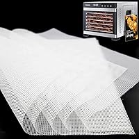 Vista 1 de GUCUJI Silicone Dehydrator Sheets for COSORI CP267-FD, 12x13 Inch Non-Stick BPA Free, Pack of 6 (Premium Reusable Food Dehydrator Mesh Mats)