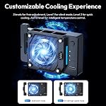 ULANZI CU01 Camera Cooler Kit for DSLR & Mirrorless, Semiconductor Cooling Fan with 3000mAh Magnetic Rechargeable Battery, 3 Speeds, Auto Temp Control, High-Performance Cooling for Video Recording
