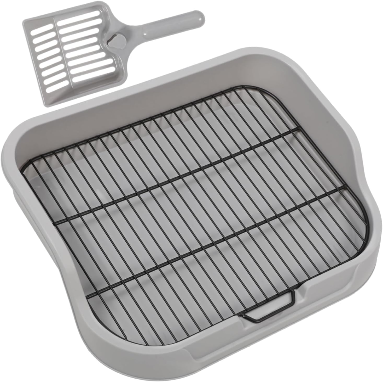 Indoor Potty Tray for Dogs Dog Pee Pad Holder Tray Toilet Training Potty