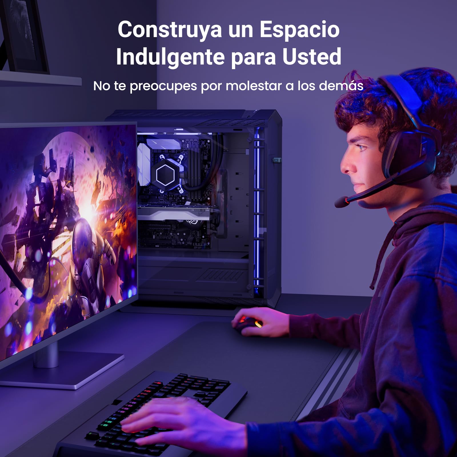 UGREEN USB C Transmisor Bluetooth 5.3 Adaptador de Audio aptX AD HQ Adaptativo Baja Latencia Type C para Switch 2 PS4 PS5 Pro Consola de Juegos PC Mac Plug Play