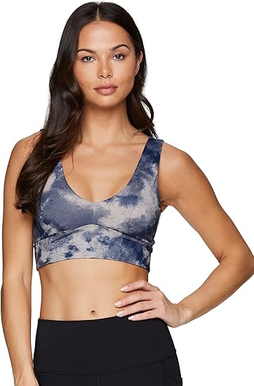 tie dye yoga bra