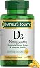 Nature's Bounty Vitamina D3 2000 UI, 350 cápsulas blandas (Paquete de 1) 1