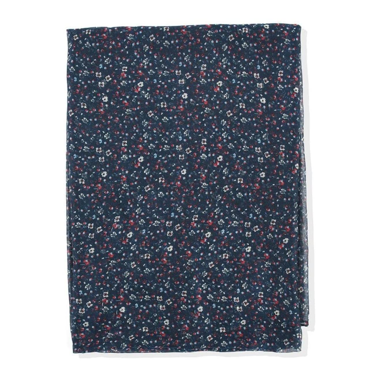 Bufanda Toquilla Bufandas Chal Bufanda Ligera Y Suave Estampado Floral Vintage Cuello Envolvente Clásica Suave
