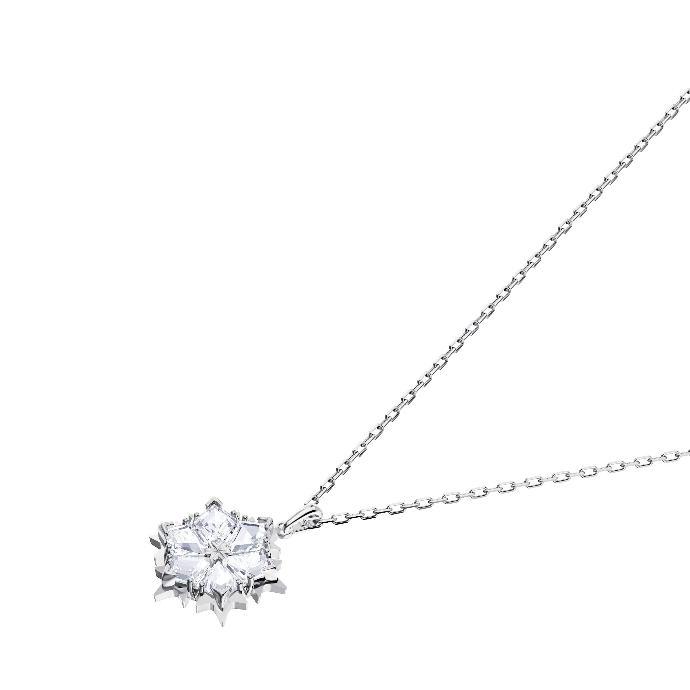 Swarovski Magic Evolution Collection, Snowflake, Rhodium plated